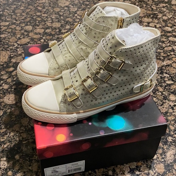 Ash Other - Ash Shoes - a Ava Starboss Gold Metallic